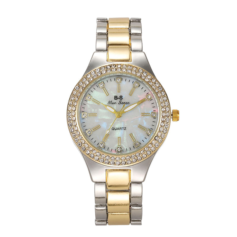 Hip Hop Steel Band Watch