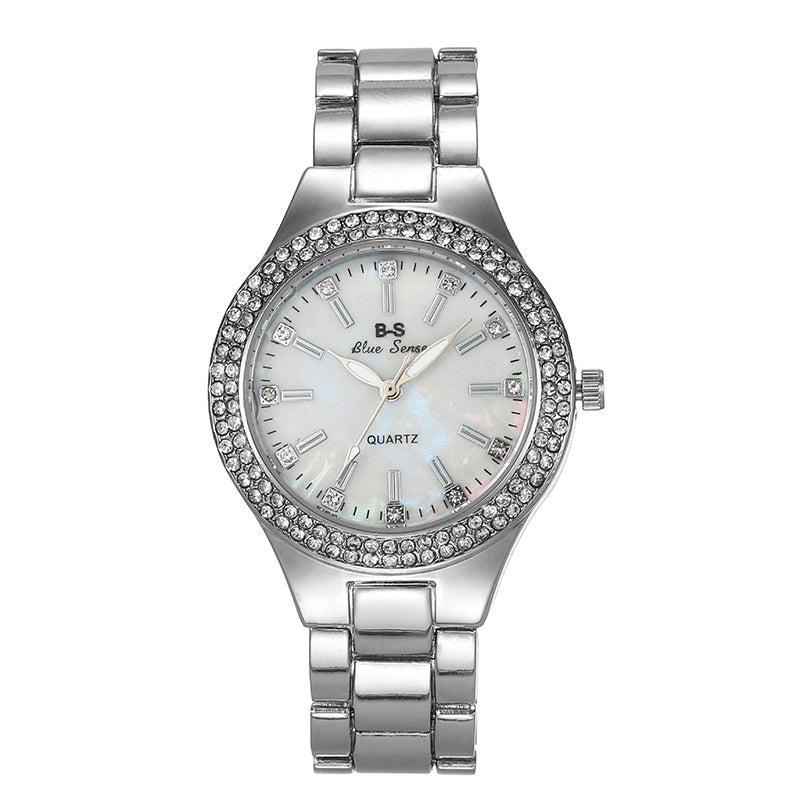Hip Hop Steel Band Watch