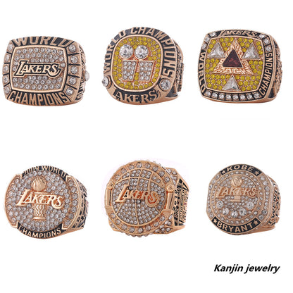 Lakers Kobe Championship and Retirement Designed Rings