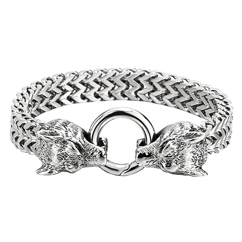 Fenrir Mesh Chain Cuban Bracelet