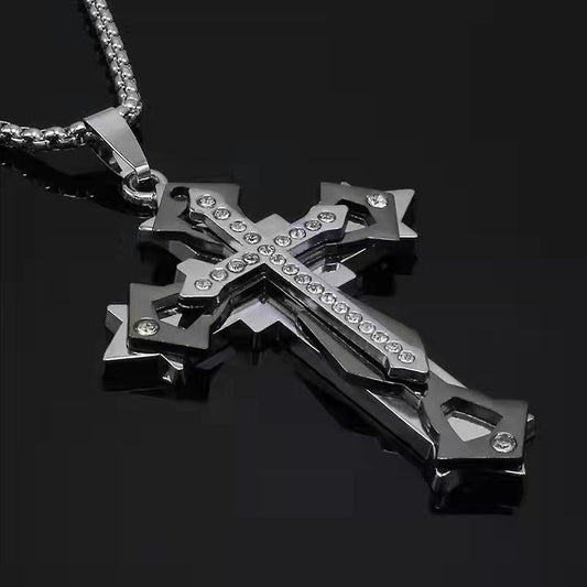 Cross Pendant Stainless Steel necklace