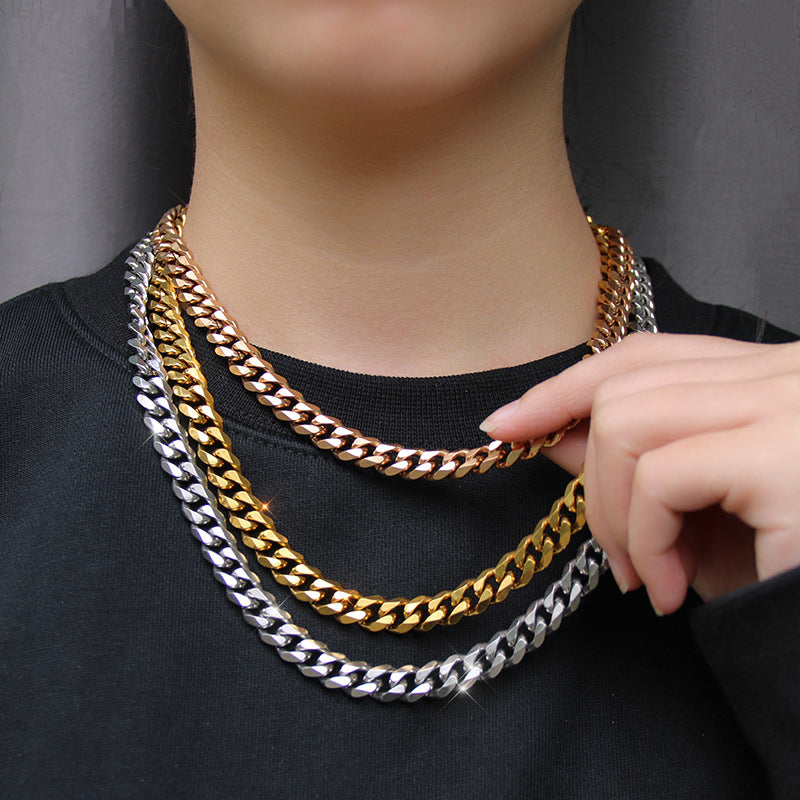 3mm Six -sided Cuban Chain