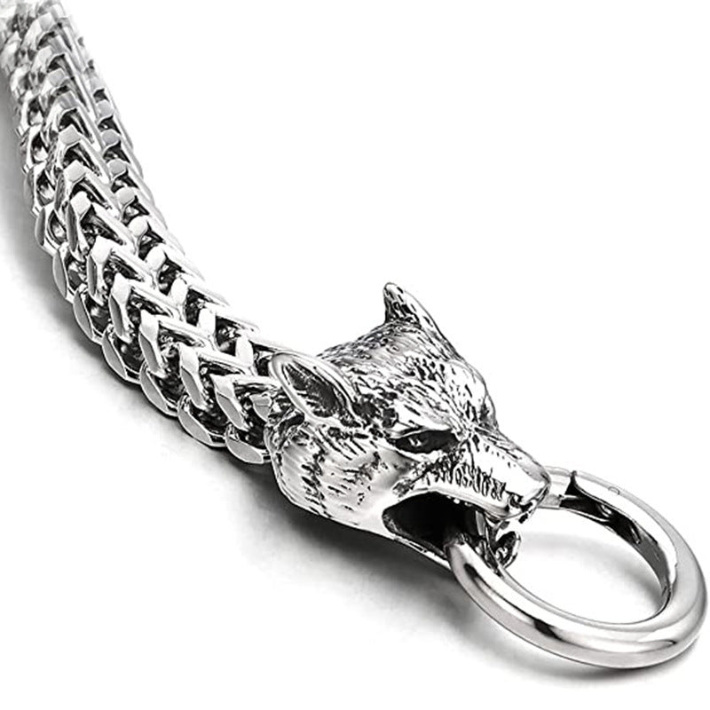 Fenrir Mesh Chain Cuban Bracelet