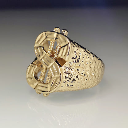 Golden Domineering Furtune Designed Ring