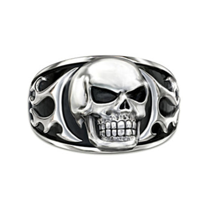 Fearless Hip-Hop Style Skull Designed Ring