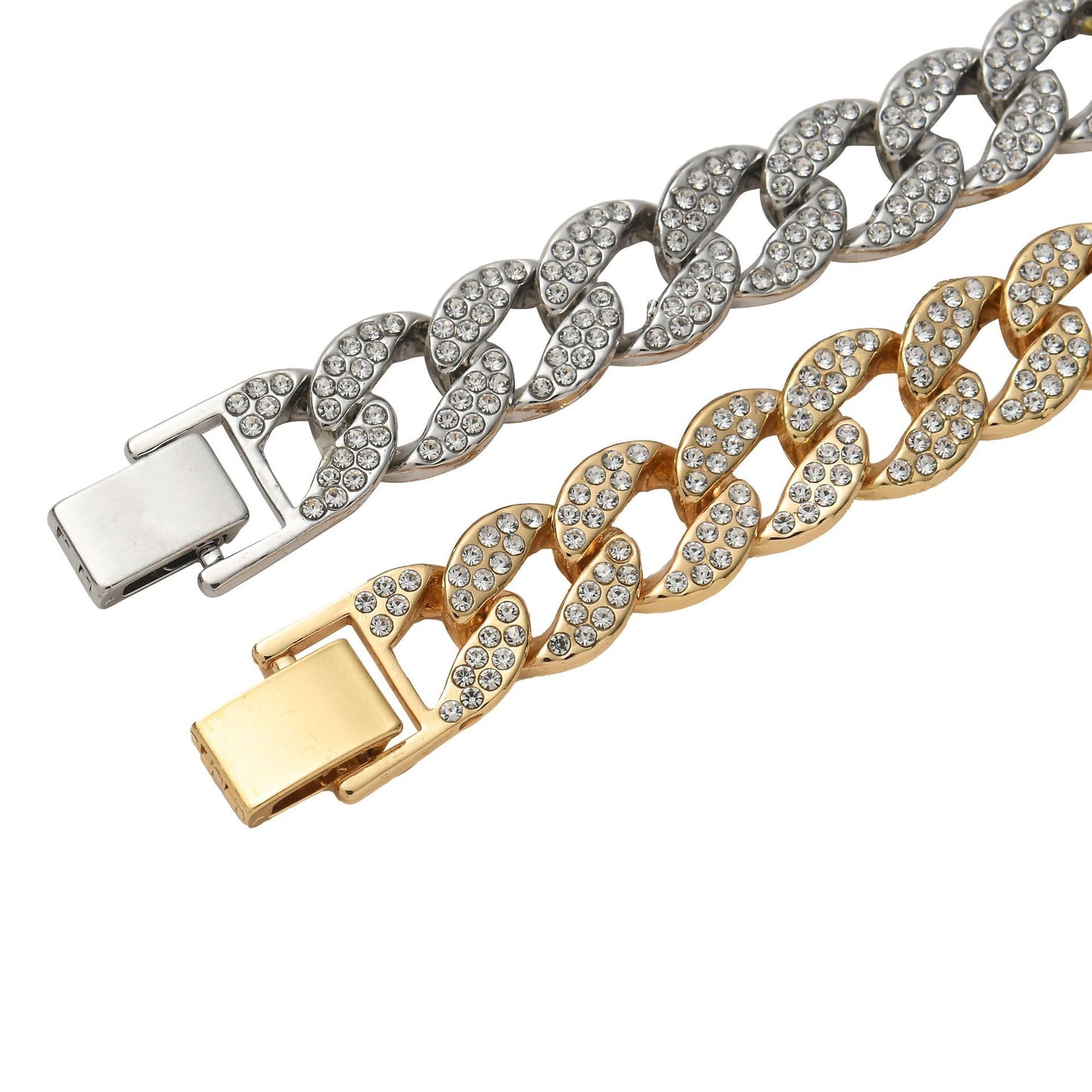 Rose Gold Full Diamond Cuban Chain