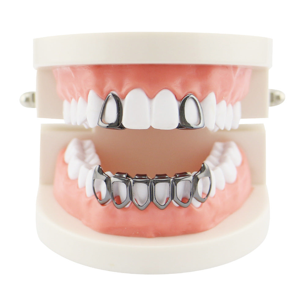 Gold-Plated Vampire Fang Hip Hop Braces