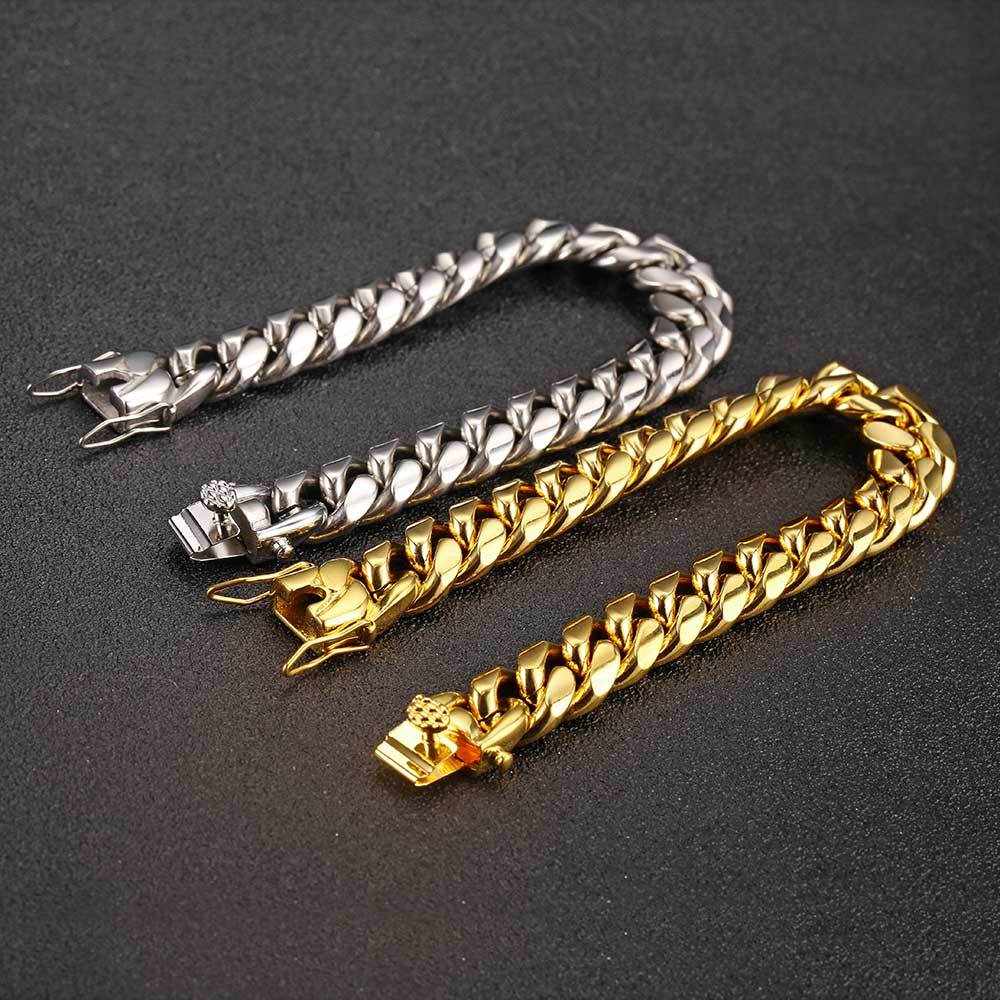 6mm Faucet Buckle Cuban Bracelet