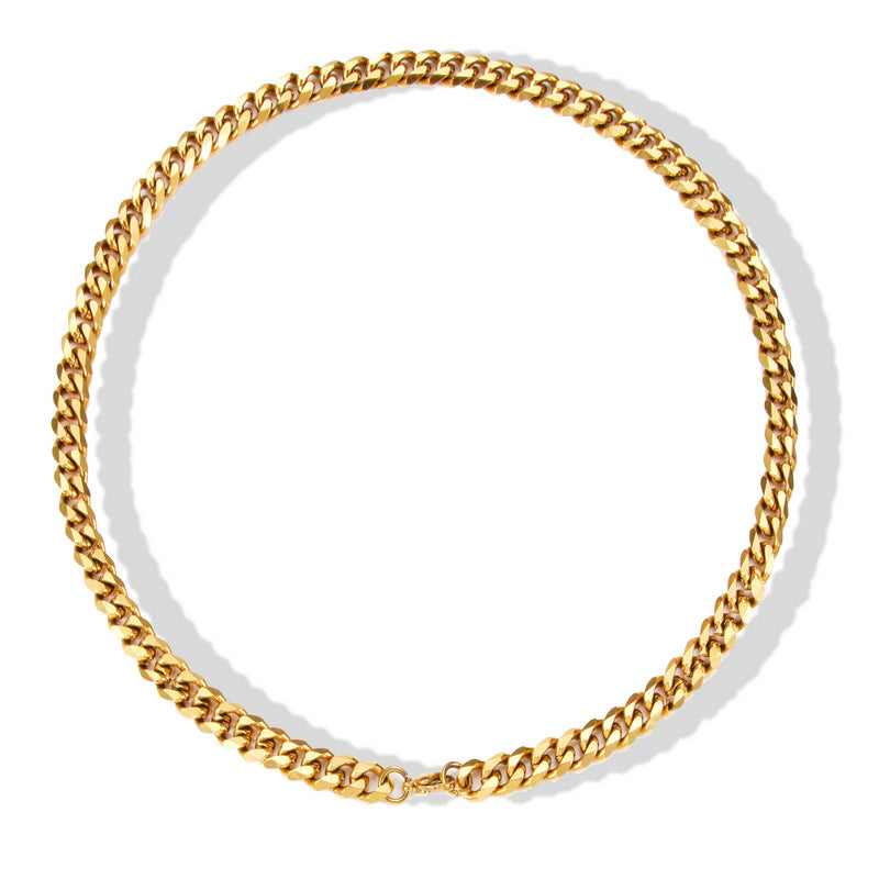 3mm Six -sided Cuban Chain