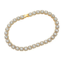 Crystal Sugar Diamond Plain Bracelet