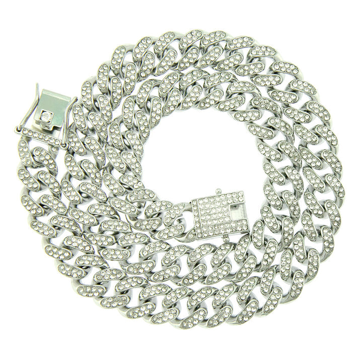 Full Diamond Cuban Bracelet