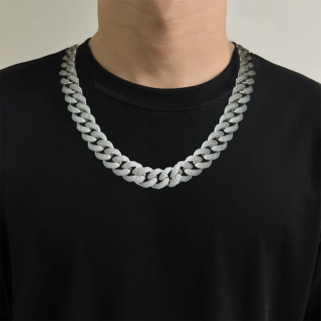 Full Diamond Cuban Chain