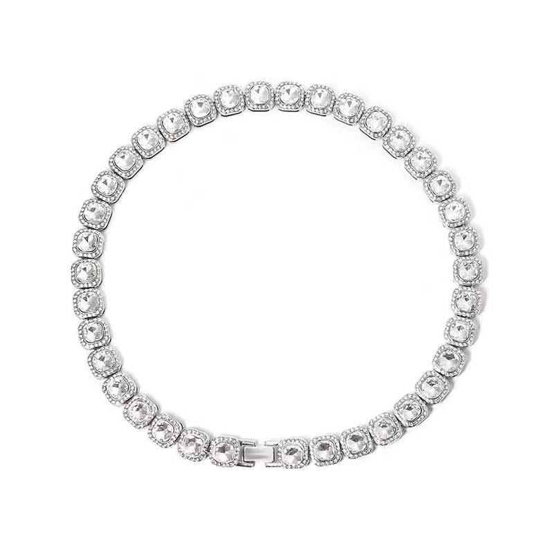 Crystal Sugar Diamond Plain Bracelet