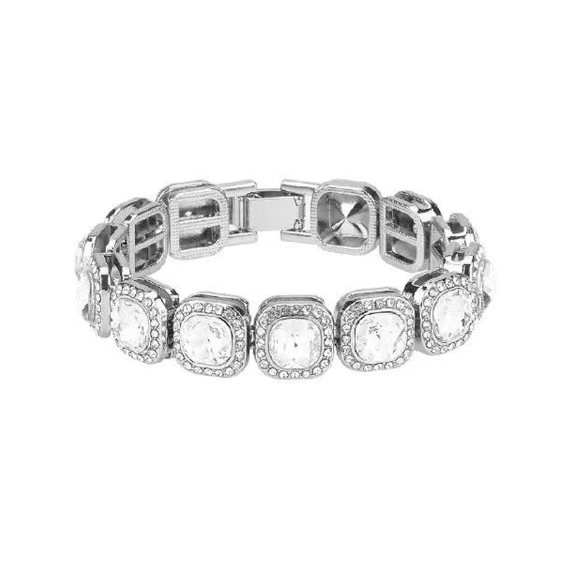 Crystal Sugar Diamond Plain Bracelet