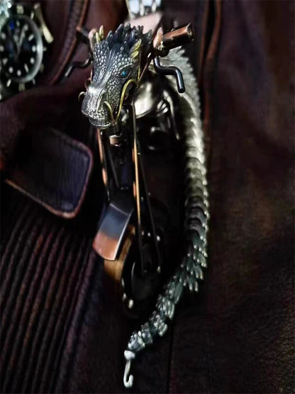 Sterling Silver Dragon Keel Plain Bracelet