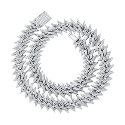 Thorn Cuban Diamond Necklace